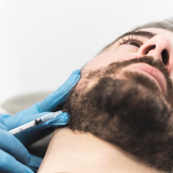 Marcación borde mandibular